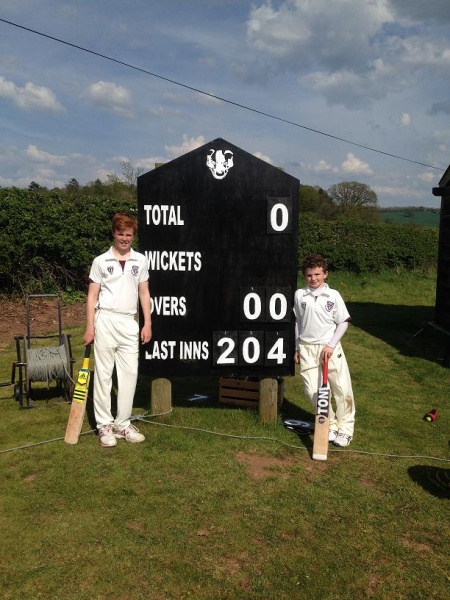 Theo Mayell & Tom Skerrett star for Herefordshire U12s