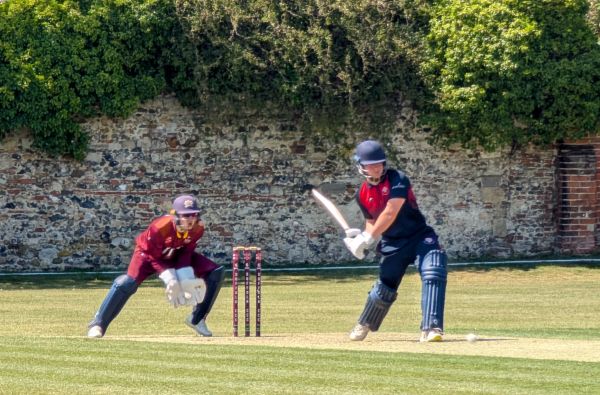 HEREFORDSHIRE secure an East-of-England double with a 35-run win over Suffolk in the NCCA Trophy 50-over competition.